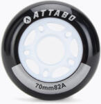 ATTABO Колела за ролери ATTABO 70 mm 4 бр. black