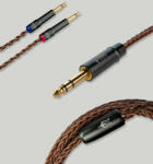 Meze Audio AUDIO MONO copper PCUHD prémium kábel - 6, 3 mm (M3.5-C6.3P)