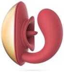 Crushious Arcan Stimulator Reincarcabil pentru Cupluri cu Miscari de Limba pentru Sex Oral Perfect Vibrator