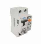 OMU system OMRB10 RCBO A típus 2 pólusú 20A B 0, 03A FI relé + kismegszakító 10kA OMRB102A06C003 (OMRB102A06C003)