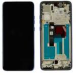 Motorola Edge 50 Neo Előlap Keret+LCD Kijelző+Érintőpanel, Kék, Nautical Blue (5D68C28686, 5D68C28371) Gyári, Service Pack