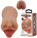 Crazy Bull Sarah Masturbator Dublu (Gura + Vagin) 18cm