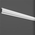 Elite Decor Oldalfali díszléc (HCR 526) kőkemény HDPS anyagból (Molding HCR 526 (2.00 m))