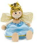  Rugós figura (angyal, kék)