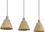 OSRAM Decor Raffia beltéri mennyezeti/függesztett lámpatest barna/zöld színben, 3db E27 foglalattal, IP20 védettséggel, 5 év garanciával, 220-240V ( 4058075838178 ) (4058075838178)