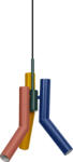 OSRAM Decor Straw beltéri mennyezeti/függesztett lámpatest többszínű, 3db E27 foglalattal, IP20 védettséggel, 5 év garanciával, 220-240V ( 4058075838789 ) (4058075838789)