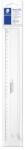 STAEDTLER Vonalzó, műanyag, 30 cm, STAEDTLER "Mars 562 04 F (TS5620430F) - tintasziget