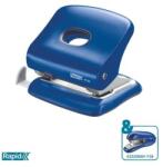 Rapid Lyukasztó, kétlyukú, 30 lap, RAPID "FC30", vízkék (E23639402) - tintasziget