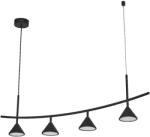 OSRAM Decor Fuji beltéri mennyezeti/függesztett lámpatest fekete színben, 620lm, 16W teljesítmény, 30000h élettartammal, IP20, 5 év garanciával, 3000K, 220-240V ( 4058075841864 ) (4058075841864)