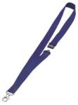 Durable Azonosítókártya-tartó, nyakba akasztható, biztonsági csattal, DURABLE, kék (DB813707) - tintasziget