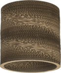 OSRAM Decor Cardboard Cylinder Ceiling beltéri oldalfali lámpatest barna színben, E27 foglalattal, IP20 védettséggel, 5 év garanciával, 220-240V ( 4058075837287 ) (4058075837287)