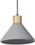 OSRAM Decor Concrete beltéri mennyezeti/függesztett lámpatest sötétszürke/fadekor színben, E27 foglalattal, IP20 védettséggel, 5 év garanciával, 220-240V ( 4058075838345 ) (4058075838345)