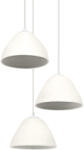 OSRAM Decor Camel Bell Pendant beltéri mennyezeti/függesztett lámpatest fehér színben, 3db E14 foglalattal, IP20 védettséggel, 3 év garanciával, 220-240V ( 4058075837768 ) (4058075837768)