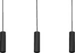 OSRAM Decor Drums beltéri mennyezeti/függesztett lámpatest fekete színben, 3db GU10 foglalattal, IP20 védettséggel, 5 év garanciával, 220-240V ( 4058075838581 ) (4058075838581)
