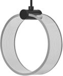 OSRAM Decor Circle beltéri mennyezeti/függesztett lámpatest fekete színben, 370lm, 8W teljesítmény, IP20, 5 év garanciával, 3000K/4200K/6500K, 220-240V ( 4058075838604 ) (4058075838604)