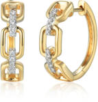 Heratis Forever Gyémánt karika fülbevaló lánc motívummal IZBR1351N