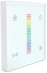 ELMARK Panoul de comandă variator RF Touch alb 1 canal RGB cu încărcare USB, 99TOUCHUSB4 (99TOUCHUSB4)