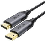 Tech-Protect Ultraboost kábel DisplayPort / HDMI 2.0 4K 2m, fekete