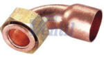 Everline Vörösréz félhollander 18-3/4" könyök