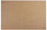 EXACOMPTA Könyökalátét, karton, 575x375 mm EXACOMPTA, Eterneco® , barna (60147D) - molnarpapir