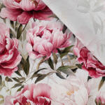 Takoy Blúz anyag/ ruha anyag fényes - világos virágok 148