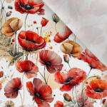 Takoy Prémium pamut NELA festett pipacsok