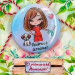 Gravolo Martisor personalizat insigna pentru groomer (C1433)