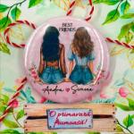Gravolo Martisor Personalizat Brosa pentru prietena (C1438)