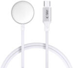 Tech-Protect MC02 magnetic incarcator pentru Apple Watch USB-C 1m, alb