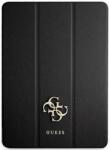 GUESS GUIC12PUSASBK husă pentru iPad 12, 9" 2021 Book Cover, negru Saffiano Collection (GUIC12PUSASBK)