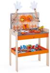 Hape Set de joaca din lemn Hape - Banc de lucru Deluxe 79 piese (E3027A) Set bricolaj copii