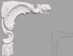 Fabrica De Profile Coltar poliuretan pentru brau C2BR01 dimensiuni 200x20x200mm (C2BR01)
