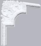 Fabrica De Profile Coltar poliuretan pentru brau C1BR01F dimensiuni 353x20x353mm (C1BR01F)