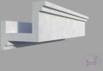 Fabrica De Profile Scafa decorativa de interior SD03 dimensiuni 90x100x2000mm (SD03)
