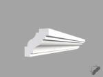Fabrica De Profile Bagheta de colt / Cornisa de interior BC06 dimensiuni 40x40x2000mm (BC06)