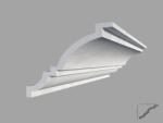Fabrica De Profile Bagheta de colt / Cornisa de interior BC25-08 dimensiuni 80x80x2000mm (BC25-08)
