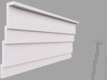 Fabrica De Profile Bagheta de colt / Cornisa de interior BC15 dimensiuni 225x60x2000mm (BC15)