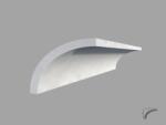 Fabrica De Profile Bagheta de colt / Cornisa de interior BC19 dimensiuni 82x82x2000mm (BC19)