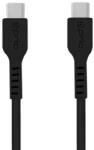 Prio Adatkábel USB-C 2.0-tól USB-C 2.0 tápellátásig, 100 W, fekete, 1, 2 m (15123)
