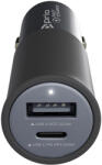 Prio Autós töltő USB-C / USB-A csatlakozással rendelkező, dupla, 100W (18066)