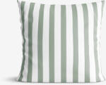 Goldea pamut párnahuzat - zsálya színű csíkos 50 x 50 cm