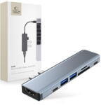 Tech-Protect Husa TECH-PROTECT V5-HUB ADAPTER 7IN1 GREY - pcone