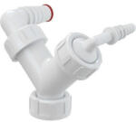 Alcaplast P149Z mosógép szifon dupla csonk fehér (P149Z) (P149Z)