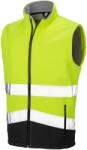 SAFEGARD Férfi Softshell HiVis gilet 4XL fekete|sárga