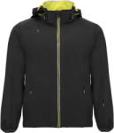 ROLY Unisex felnőtt Siberia Soft Shell kabát M fekete