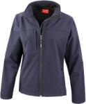 RESULT Női Softshell Premium 3 rétegű teljesítmény kabát (vízálló, szélálló és S kék