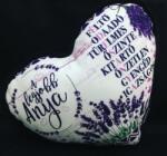  Kicsi szív párna - Édesanya féltő - Ajándék Anyának - Anyák napi ajándék (P278)