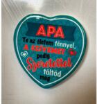  Kerámia hűtőmágnes - Apa te az életem. . . Ajándék Apának - Apák napi ajándék (2430)