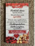  Dísztábla kicsi - Kettőnk Álma - Szerelmes ajándék - Valentin napi ajándék (ES9292-5)