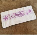  Törölköző - Legjobb mama a világon - Ajándék Nagymamának (TCS055)